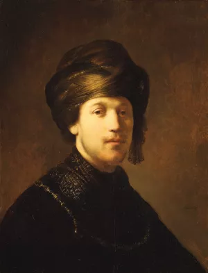 A Young Man Wearing a Turban