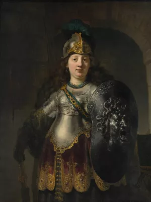Bellona by Rembrandt Van Rijn Oil Painting Reproduction