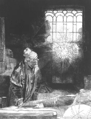 Faust by Rembrandt Van Rijn - Hand-Painted Oil Painting Reproduction