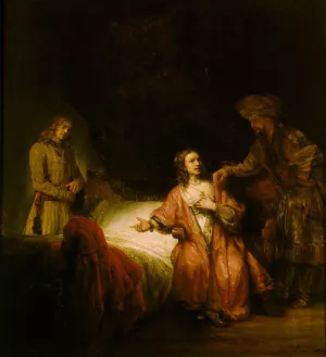 Joseph Accused by Potiphar's Wife by Oil Painting Reproduction