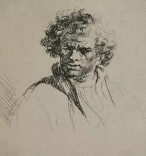 Man with Curly Hair