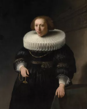 Portrait of a Woman by Oil Painting Reproduction