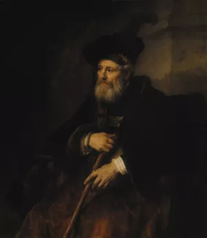 Portrait of an Old Man by Oil Painting Reproduction