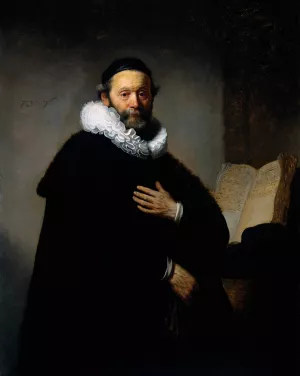 Portrait of Johannes Wtenbogaert 1557-1644; Remonstrant Minister