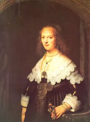 Portrait of Maria Tripp by Oil Painting Reproduction