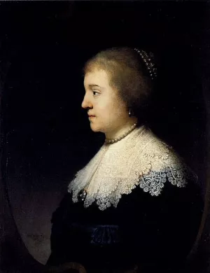 Portrait of Princess Amalia van Solms by Oil Painting Reproduction