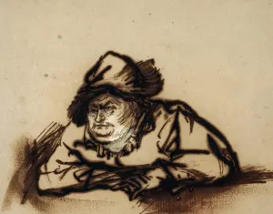 Portrait of Willem Bartholsz. Ruyter by Rembrandt Van Rijn - Hand-Painted Oil Painting Reproduction