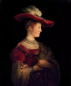 Saskia by Oil Painting Reproduction