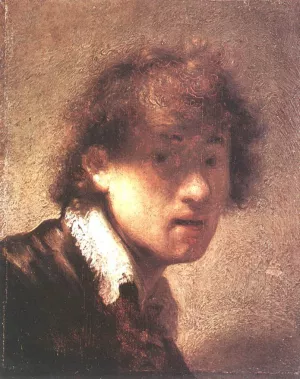 Self Portrait 4 by Rembrandt Van Rijn - Hand-Painted Oil Painting Reproduction