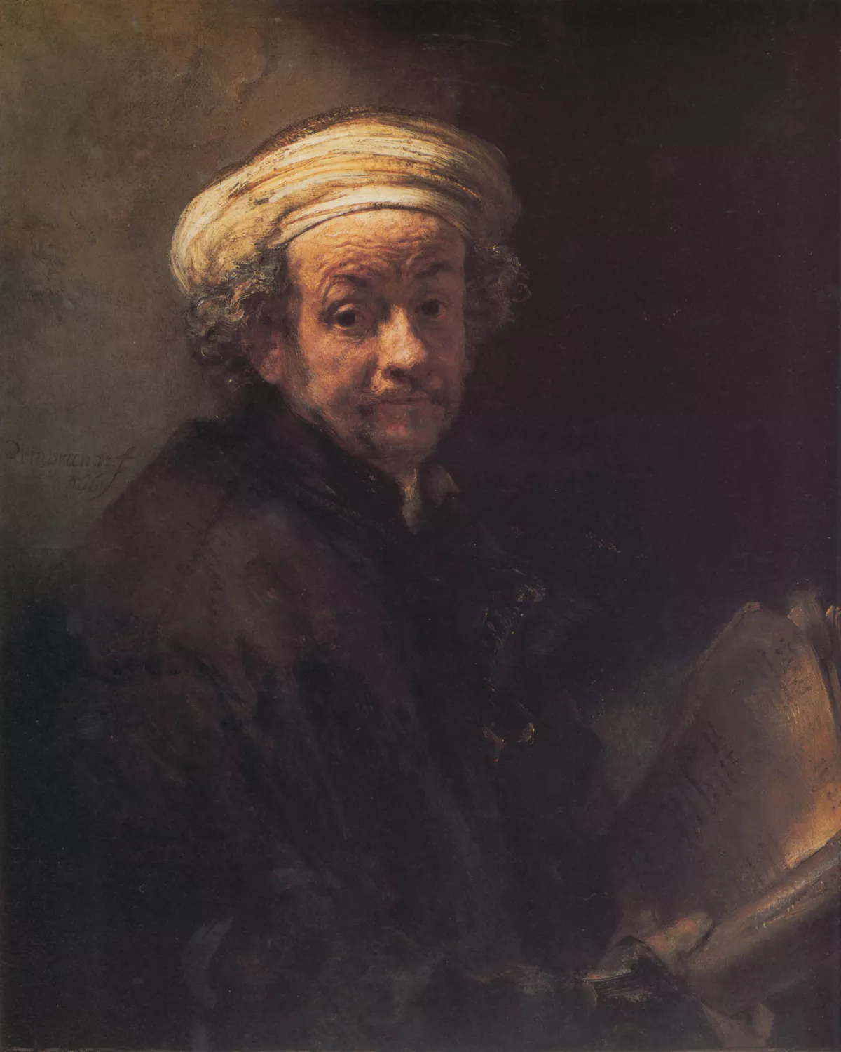 Self-Portrait as the Apostle Paul Oil Paintings by Rembrandt van Rijn