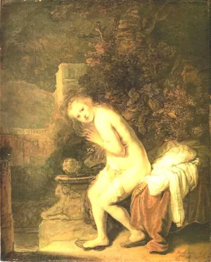 Susana and the Elders by Oil Painting Reproduction