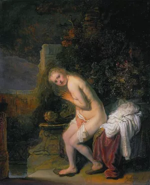 Susanna in the Bath [detail]