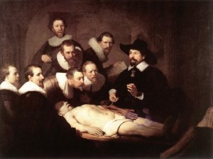 The Anatomy Lecture of Dr Tulp by Oil Painting Reproduction