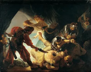 The Blinding of Samson by Oil Painting Reproduction