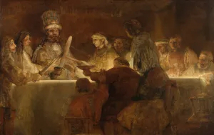 The Conspiracy of the Batavians under Claudius Civilis by Oil Painting Reproduction