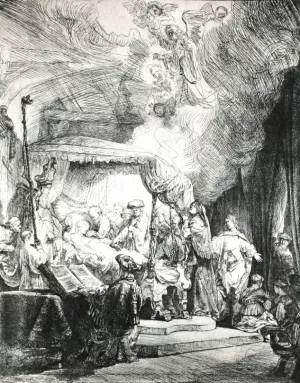 The Death of the Virgin by Oil Painting Reproduction