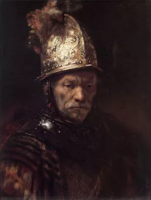 The Man with the Golden Helmet by Rembrandt Van Rijn Oil Painting Reproduction