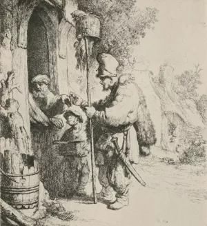 The Rat Killer by Rembrandt Van Rijn - Hand-Painted Oil Painting Reproduction