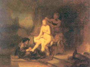 The Toilet of Bathsheba by Oil Painting Reproduction