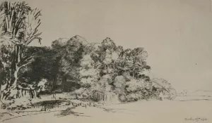 The Vista by Oil Painting Reproduction